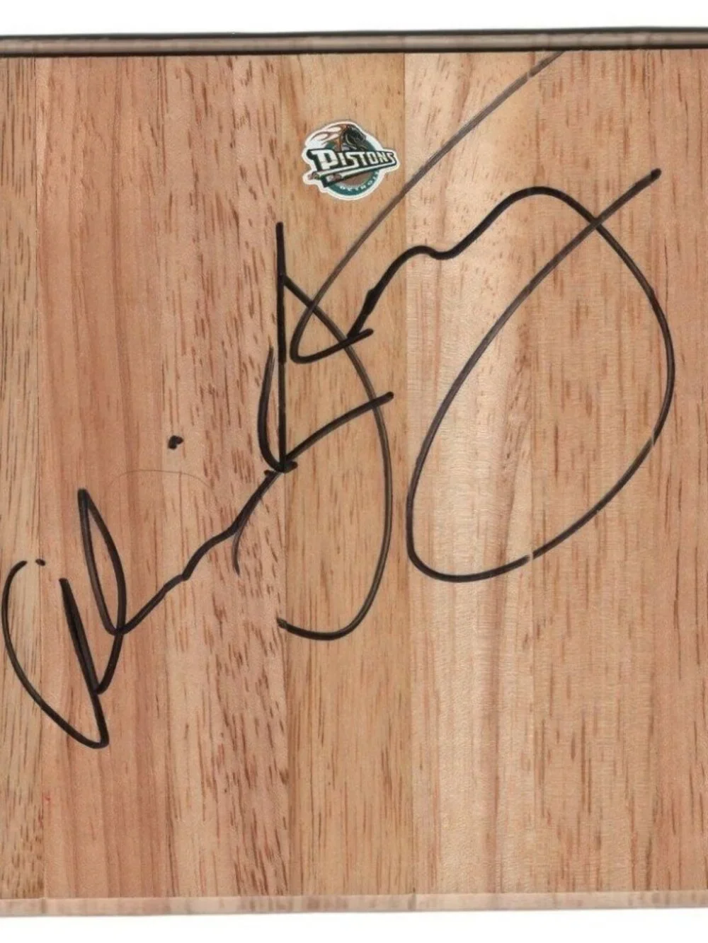 Alvin Gentry Detroit Pistons Signed Floor Beckett